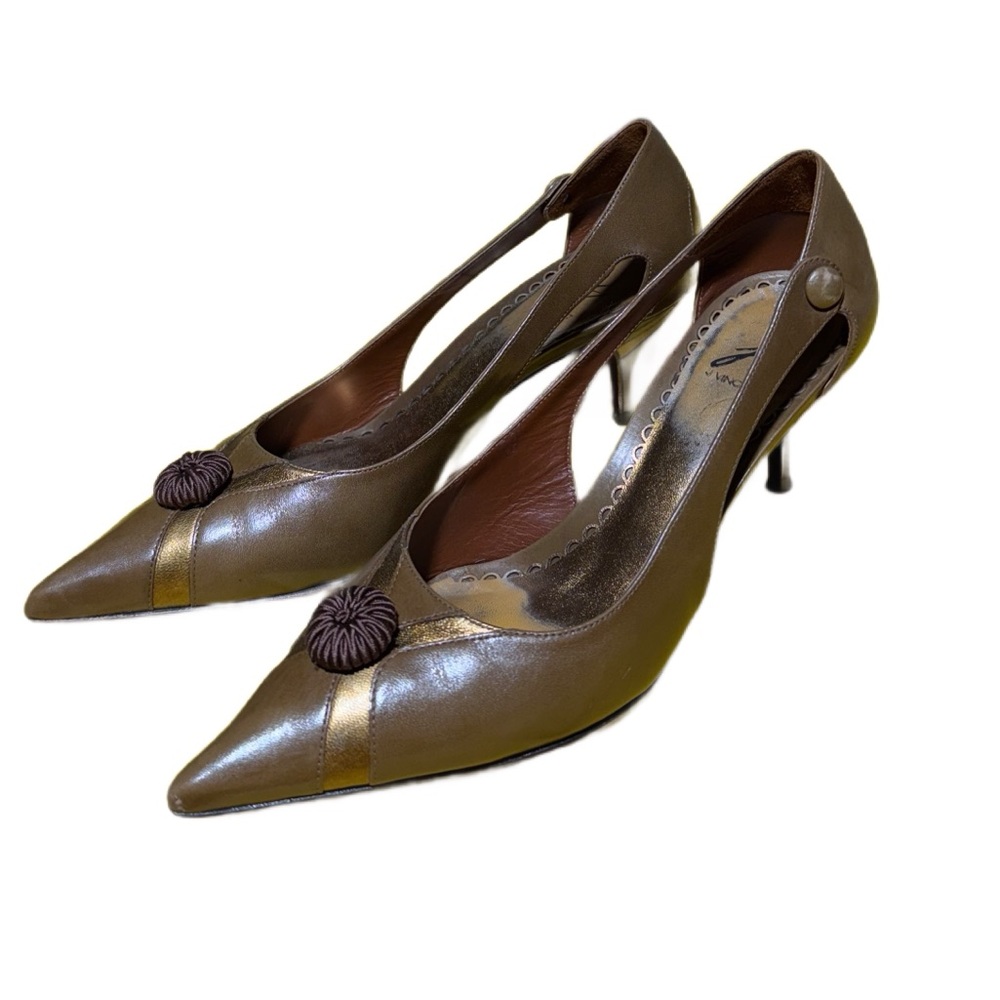 J Vincent Heels Side cut out Size 6.5